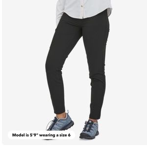 Women's Black Patagonia Skyline Traveler Pants